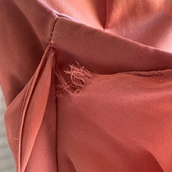 Birdy Grey Pink Bridesmaid Dress Matching Bow Tie Set Large Elegant Formal Wear - Picture 15 of 16